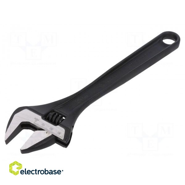 Wrench | adjustable | 250mm | Max jaw capacity: 33mm | phosphated