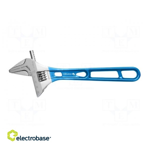 Wrench | adjustable | 256mm | Max jaw capacity: 43mm