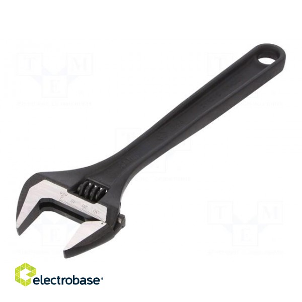 Wrench | adjustable | 300mm | Max jaw capacity: 38mm | phosphated
