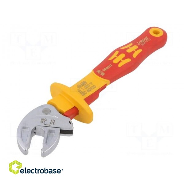 Wrench | insulated,adjustable,self-adjusting | 155mm | for to nuts image 1