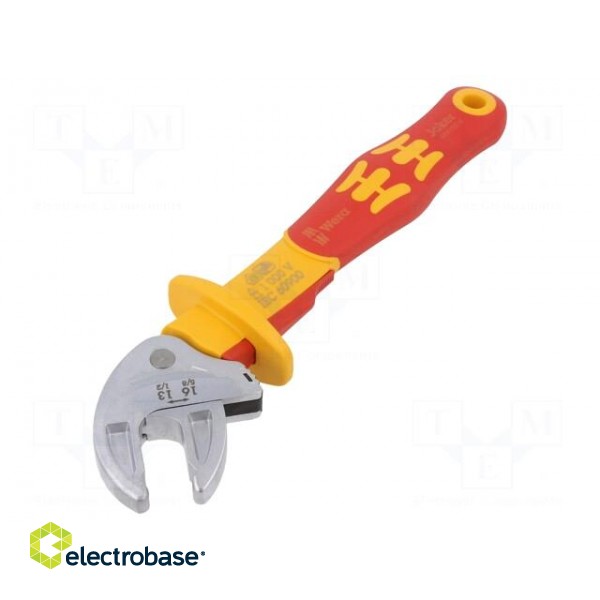 Wrench | insulated,adjustable,self-adjusting | 190mm | for to nuts image 1