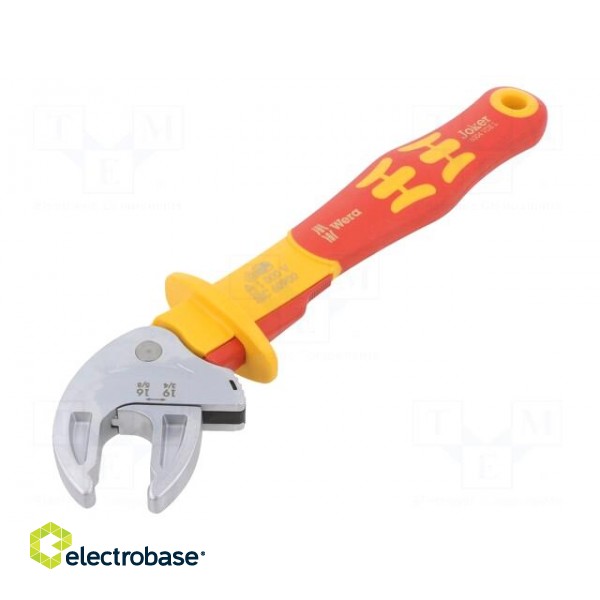 Wrench | insulated,adjustable,self-adjusting | 226mm | for to nuts image 1