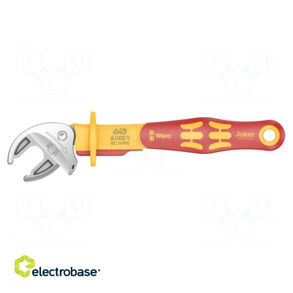 Wrench | insulated,adjustable,self-adjusting | 226mm | for to nuts image 2