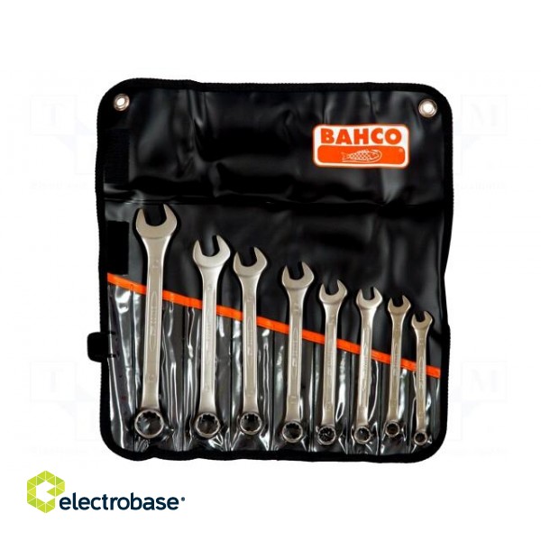 Wrenches set | bent,combination spanner | 8pcs.