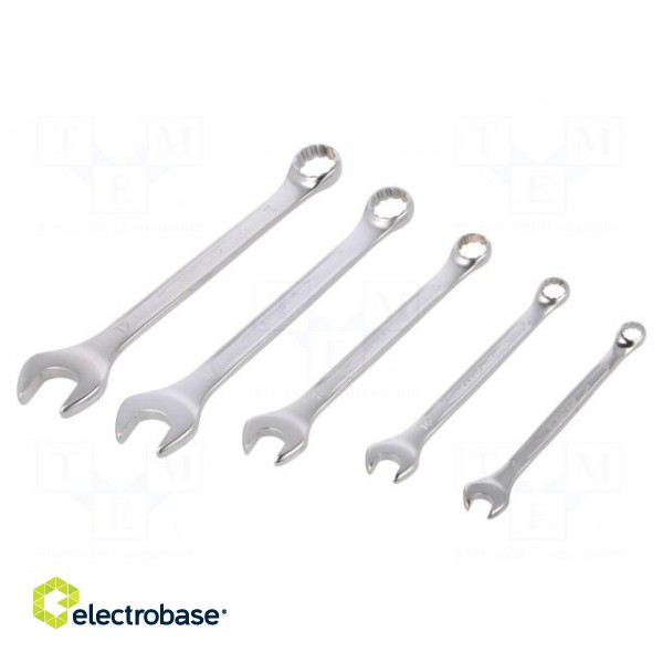 Wrenches set | combination spanner | 8mm,10mm,13mm,17mm,19mm image 2