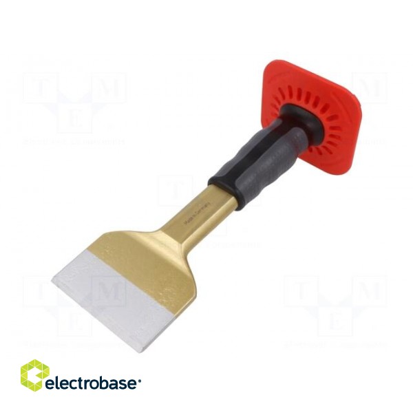 Jointing chisel | Tipwidth: 80mm | L: 250mm | with splash guard