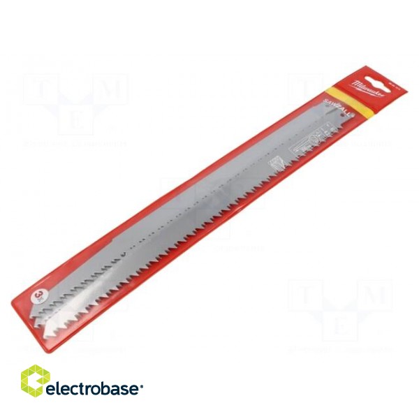 Hacksaw blade | wood | 300mm | 6teeth/inch | 3pcs. image 2