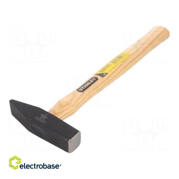 Hammer | 300g | 23mm | carbon steel | wood (ash) фото 1