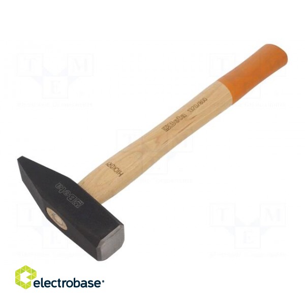 Hammer | 350mm | 800g | 33x33mm | square | Application: metalworks paveikslėlis 1
