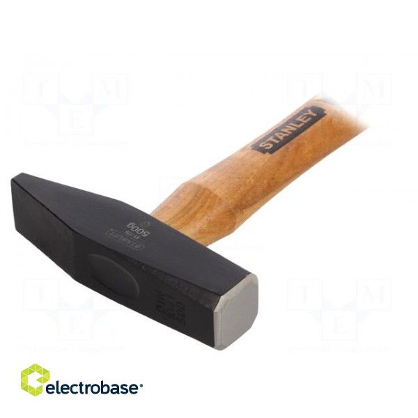 Hammer | 500g | 27mm | carbon steel | wood (ash) image 2