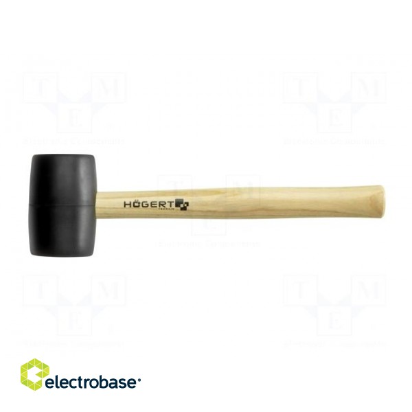 Hammer | 680g | round | wood (ash) | with a soft-face