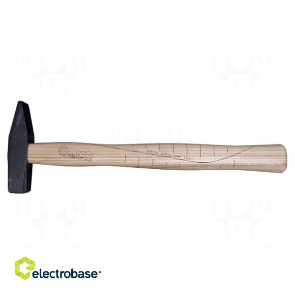 Hammer | fitter type | 200g | Handle material: wood