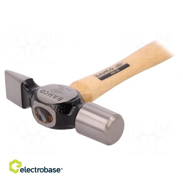Hammer | tinner's | 720g | steel | wood (walnut) image 2