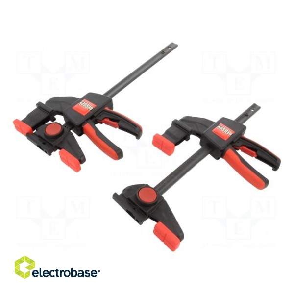 Kit: clips | one-touch operation,quick-fastening | D: 60mm | 2pcs.