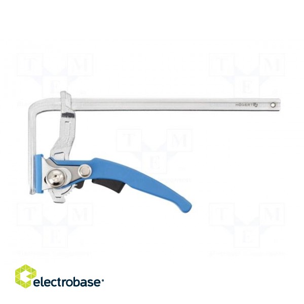 Lever clamp | Grip capac: max.200mm | D: 60mm | carpentry works