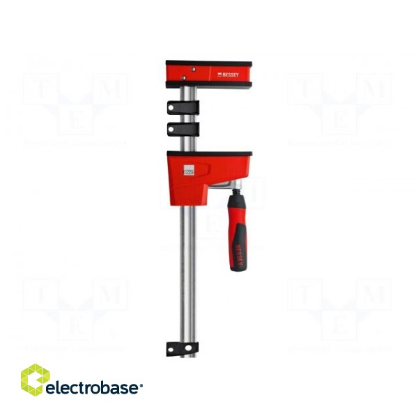 Parallel clamp | with handle | Grip capac: max.300mm | D: 95mm | REVO