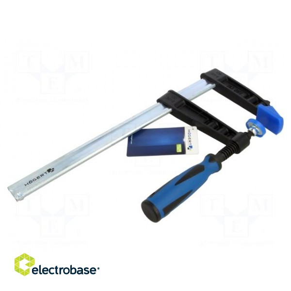 Universal clamp | Grip capac: max.300mm | D: 120mm | carpentry works