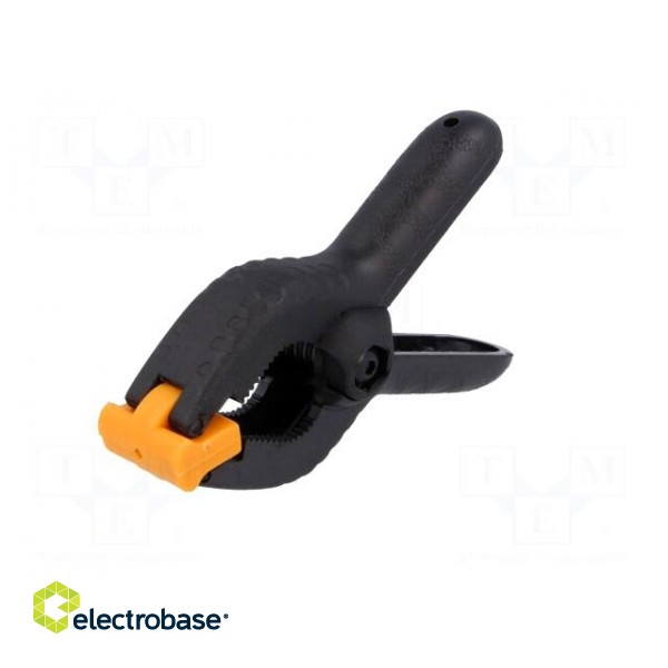 Universal clamp | plastic | Grip capac: 0÷35mm | L: 100mm image 2