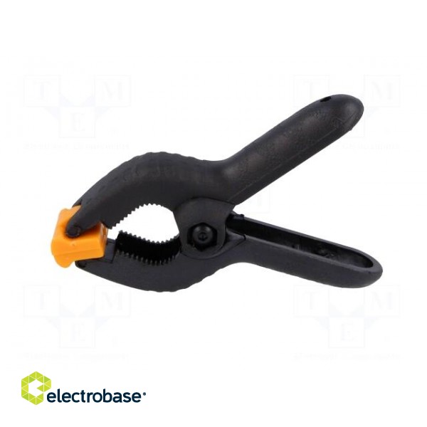 Universal clamp | plastic | Grip capac: 0÷35mm | L: 100mm image 3