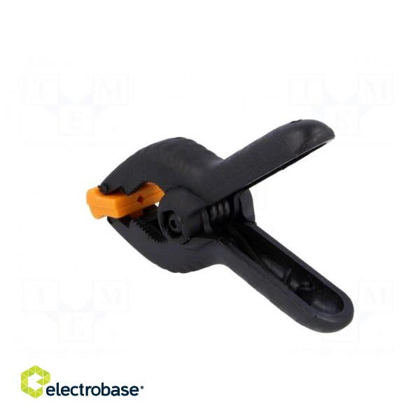 Universal clamp | plastic | Grip capac: 0÷35mm | L: 100mm image 4