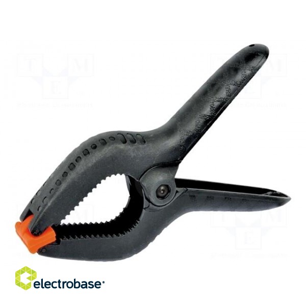 Universal clamp | plastic | Grip capac: 0÷53mm | L: 150mm