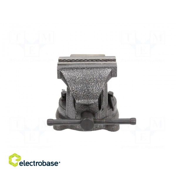 Vice | iron alloy | 125mm | twistable,bench,with anvil | 9kg image 9