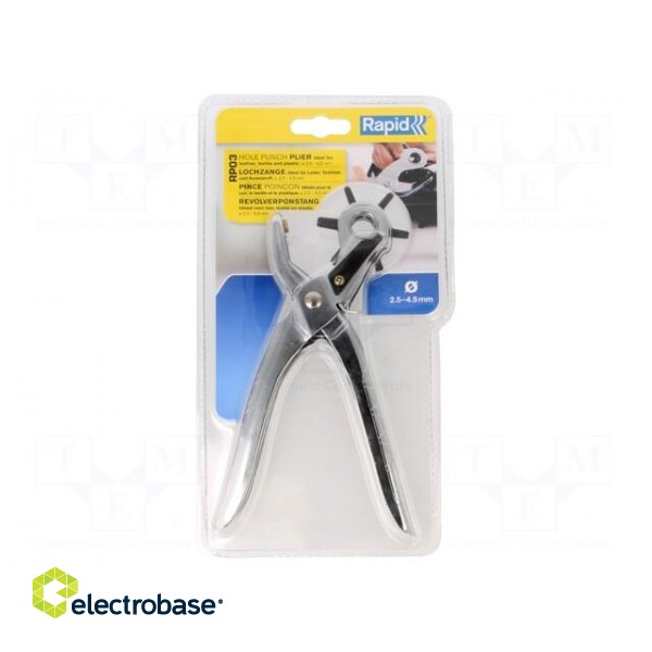 Pliers | 275mm | Kind of pliers: swivel pliers for making holes