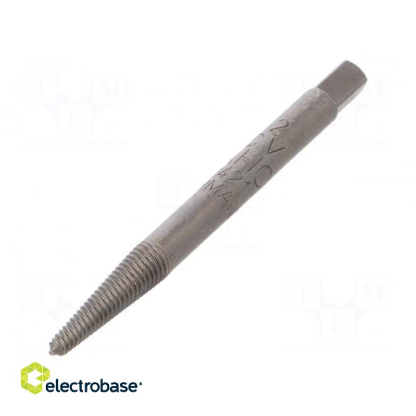 Screw extractor | Dia: 2.1÷4.9mm | L: 57mm | Tipwidth: 2.6mm