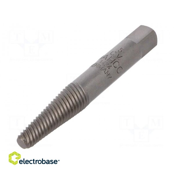 Screw extractor | Dia: 6.2÷11mm | L: 80mm | Tipwidth: 7mm