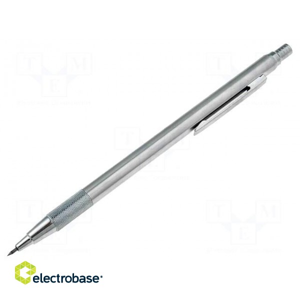 Scriber | Dia: 2mm | L: 148mm | stainless steel