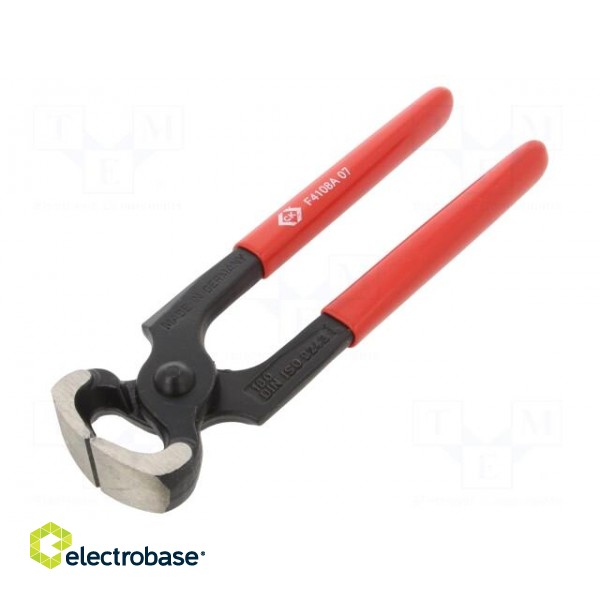 Carpenters pincers | end,cutting | 180mm image 1