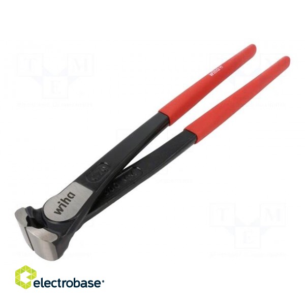 Concreters nippers | end,cutting | PVC coated handles | 300mm paveikslėlis 1