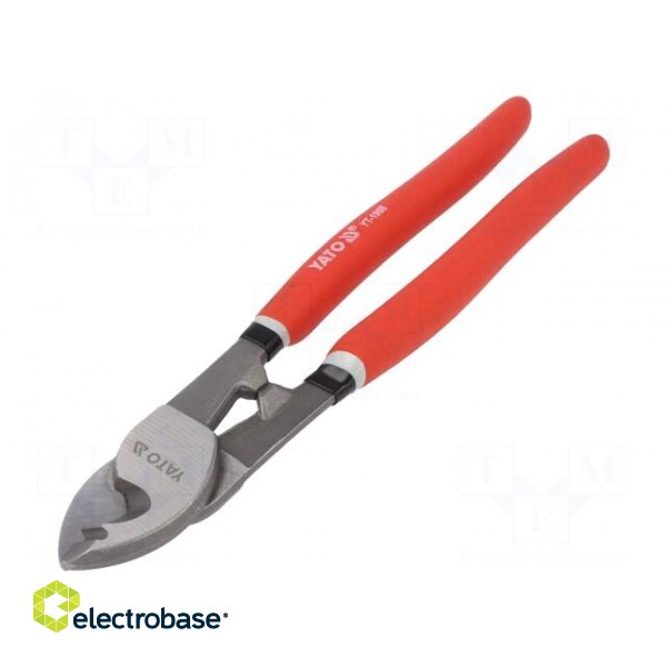 Pliers | cutting | Pliers len: 240mm | Cut: without chamfer | 8mm2 фото 1