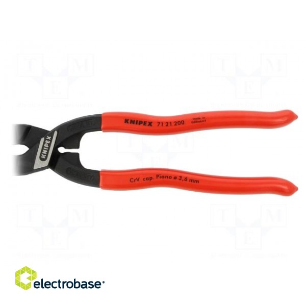 Pliers | cutting | blackened tool,plastic handle | CoBolt® image 2