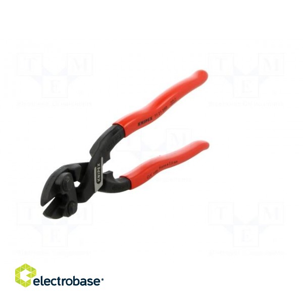 Pliers | cutting | blackened tool,plastic handle | CoBolt® paveikslėlis 5