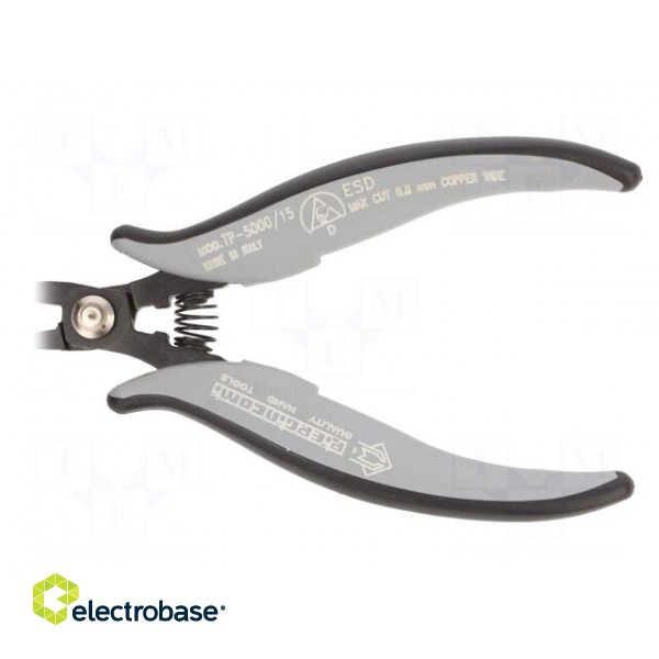 Pliers | cutting,for electronic elements forming | ESD | 147mm image 2
