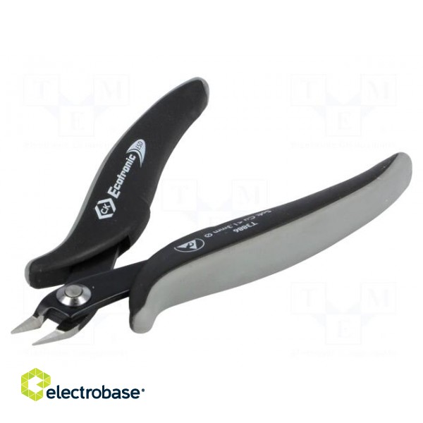 Pliers | cutting,miniature | ESD | 139mm | without chamfer image 1