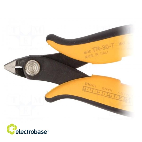 Pliers | cutting,miniature,curved | 137mm | with small chamfer image 3