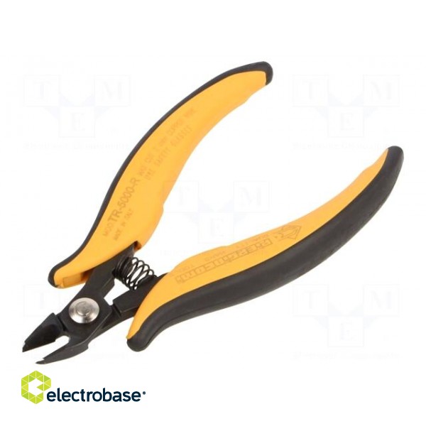 Pliers | cutting,miniature,curved | 138mm image 1