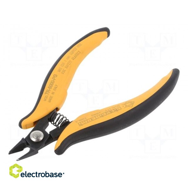 Pliers | cutting,miniature,curved | 138mm image 1