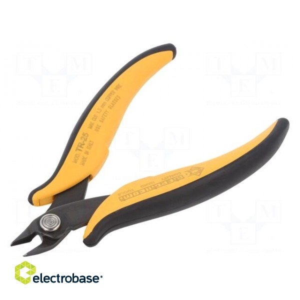 Pliers | cutting,miniature,curved | 138mm | with small chamfer paveikslėlis 1