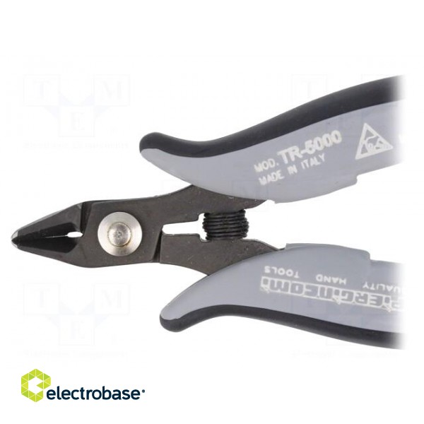 Pliers | cutting,miniature,curved | ESD | 138mm image 3