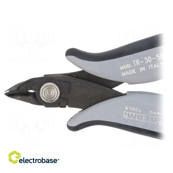 Pliers | cutting,miniature,curved | ESD | 138mm | with small chamfer image 3