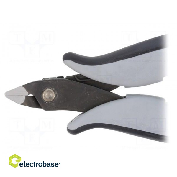 Pliers | cutting,miniature,curved | ESD | 138mm | with small chamfer image 4