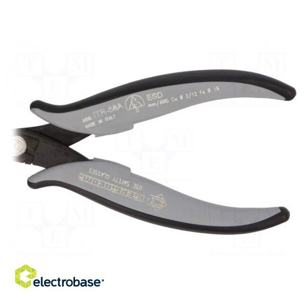 Pliers | cutting,miniature,curved | ESD | 140mm image 3