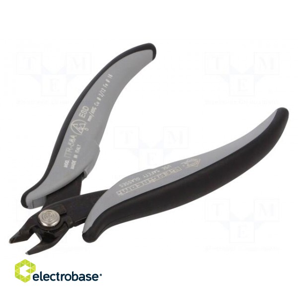 Pliers | cutting,miniature,curved | ESD | 140mm image 1