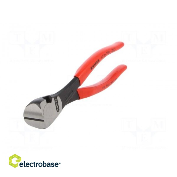 Pliers | end,cutting | Pliers len: 200mm | Cut: with side face фото 5