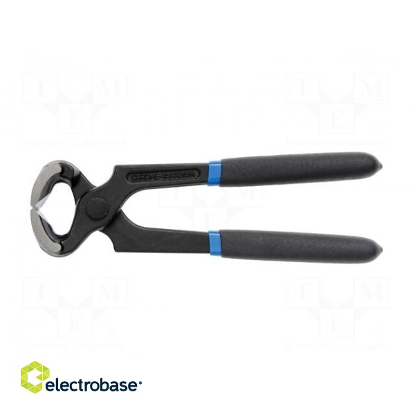 Pliers | end,cutting | ergonomic two-component handles | 180mm