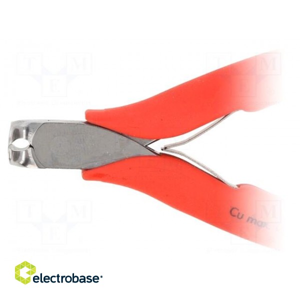 Pliers | end,cutting | handles with plastic grips | 115mm image 3