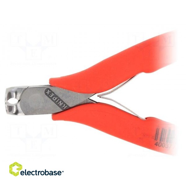 Pliers | end,cutting | handles with plastic grips | 115mm image 2